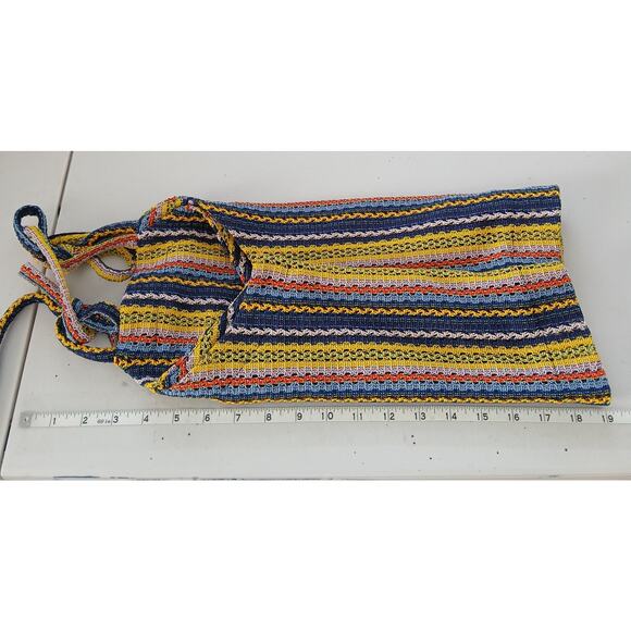 Texture & Thread Madewell Crochet High Neck Top Womens SM Boho Hippie Minimalist - Picture 9 of 10